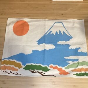 Mt Fuji and Sun Tapestry